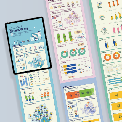 [서울시정신건강복지센터] 2023 서울시 정신의료기관 현황 인포그래픽