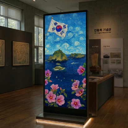 [안용복 기념관] 스크린터치 영상 디자인