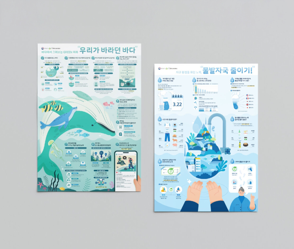 [한국환경보전협회] 해양생태계 인포그래픽