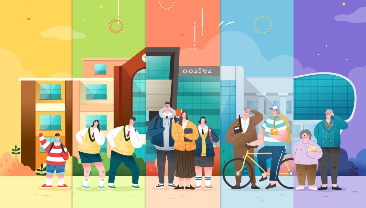 [국가교육통계연구본부] 학군별 통계 인포그래픽 8종