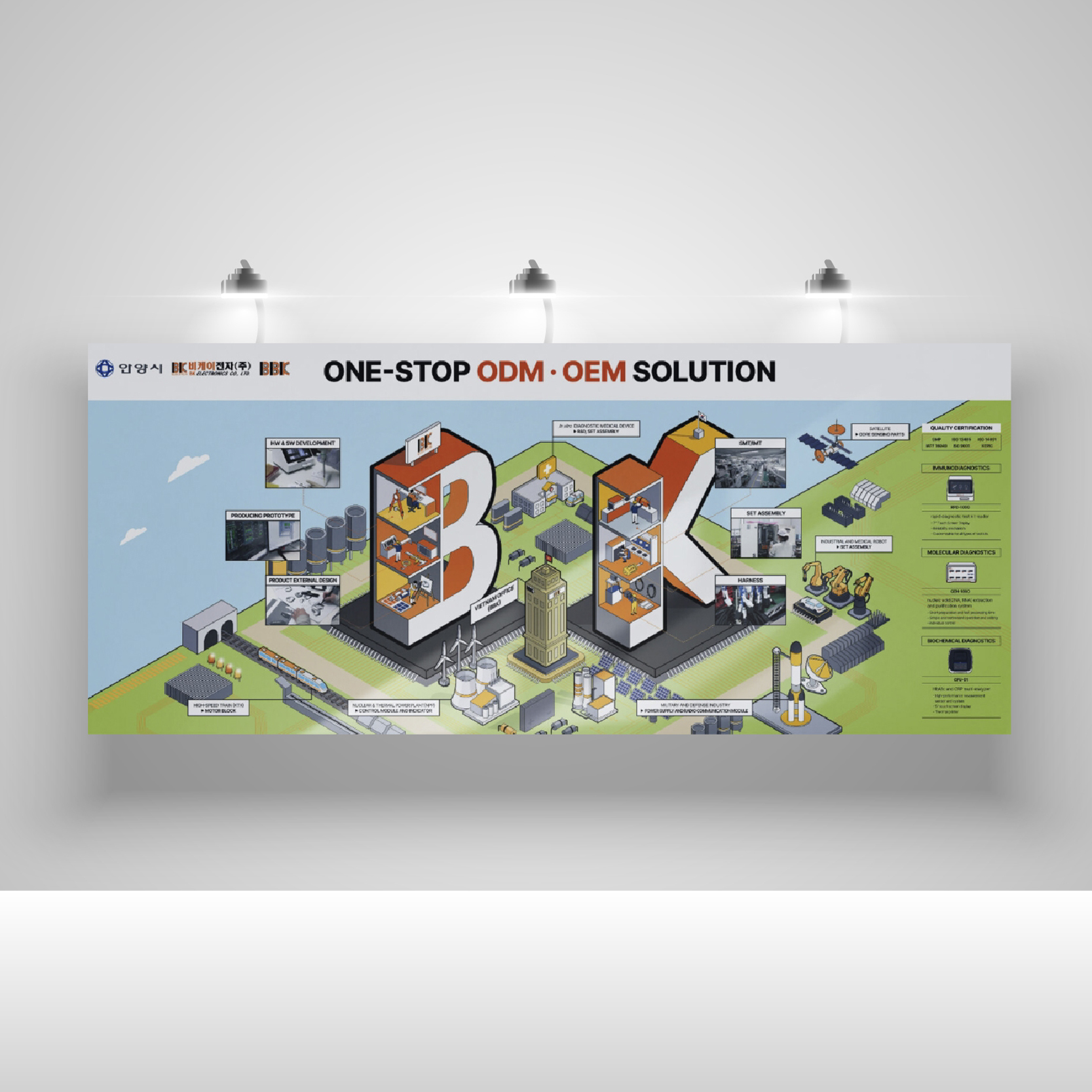 [BK전자] 백월 전시디자인